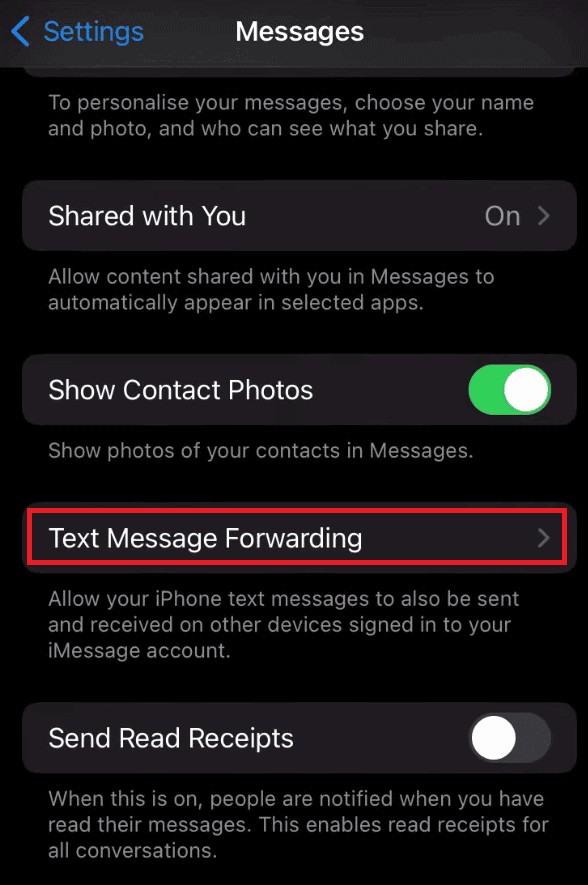 แก้ไขข้อผิดพลาด  หมายเลขโทรศัพท์ไม่ได้ลงทะเบียนกับ iMessage  บน iPhone 