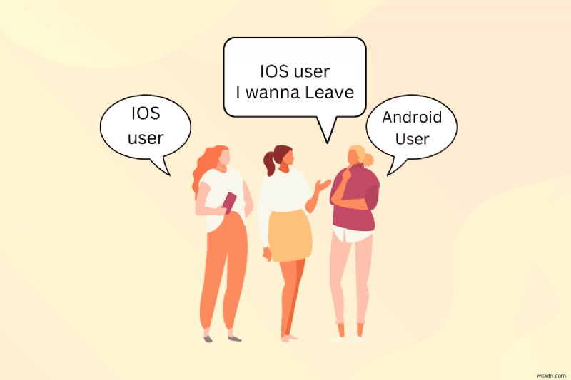 คำแนะนำทีละขั้นตอน:การออกจากการสนทนากลุ่ม iPhone กับผู้ใช้ Android 