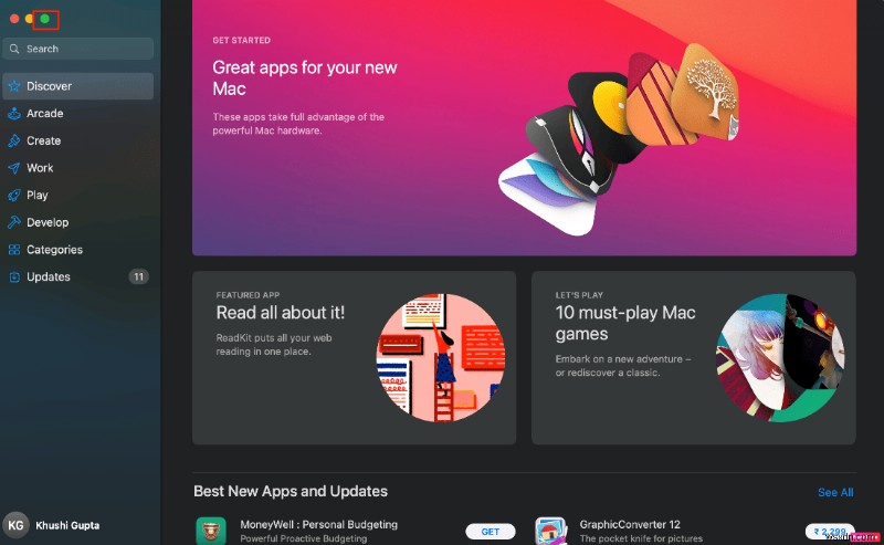ออกจากโหมดเต็มหน้าจอบน Mac ในไม่กี่วินาที:4 วิธีง่ายๆ 