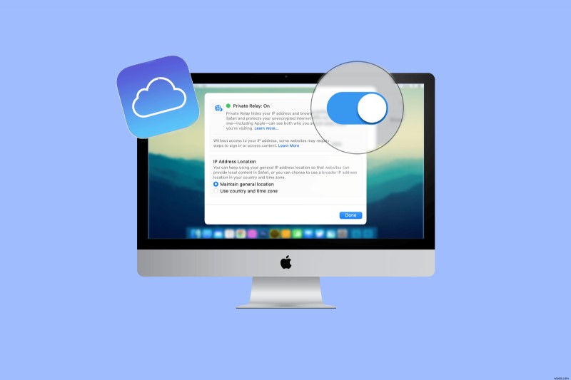 เปิดใช้งานรีเลย์ส่วนตัวของ iCloud:ปกป้องความเป็นส่วนตัวออนไลน์ของคุณด้วย iCloud+