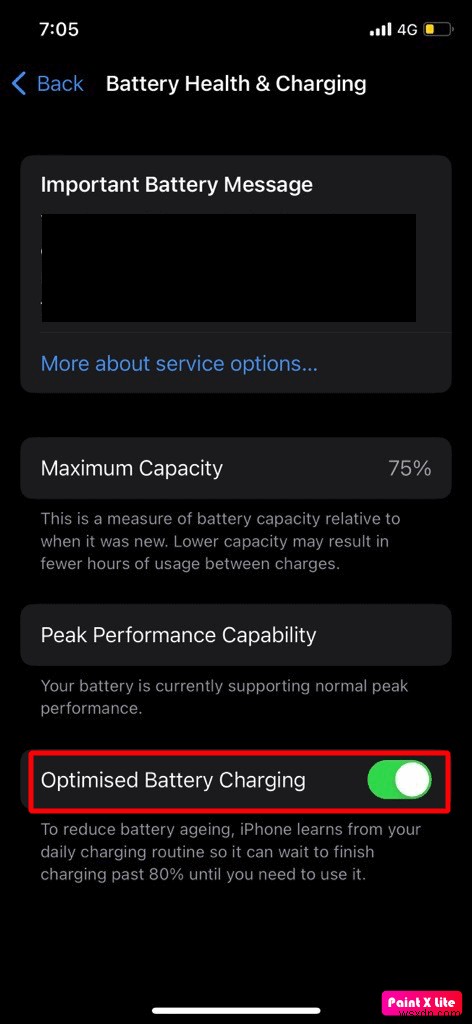 การแก้ไขปัญหาการเพิ่มประสิทธิภาพการชาร์จแบตเตอรี่บน iPhone:คำแนะนำทีละขั้นตอน 