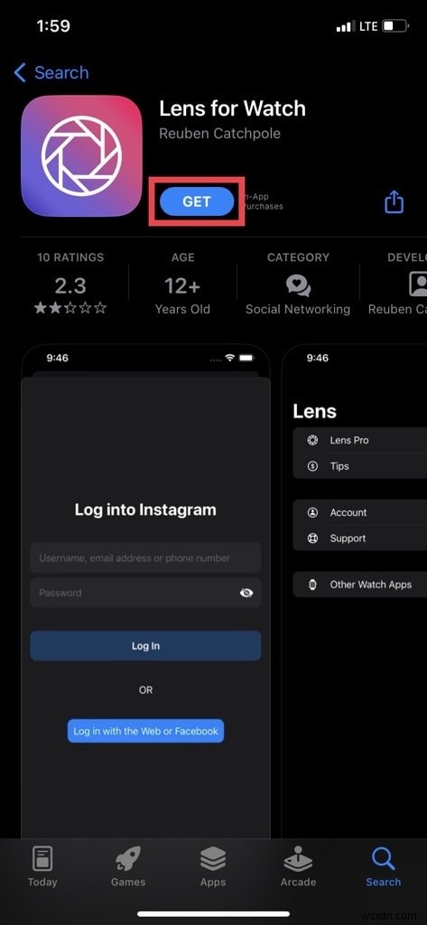 เข้าถึง Instagram บน Apple Watch ของคุณ:คำแนะนำทีละขั้นตอน 