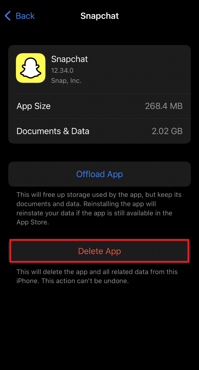 ล้างข้อมูล Snapchat บน iPhone:เพิ่มประสิทธิภาพพื้นที่เก็บข้อมูลและแอป