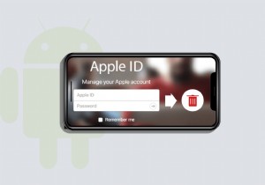 ลบ Apple ID ออกจากอุปกรณ์ Android ของคุณได้อย่างง่ายดาย 