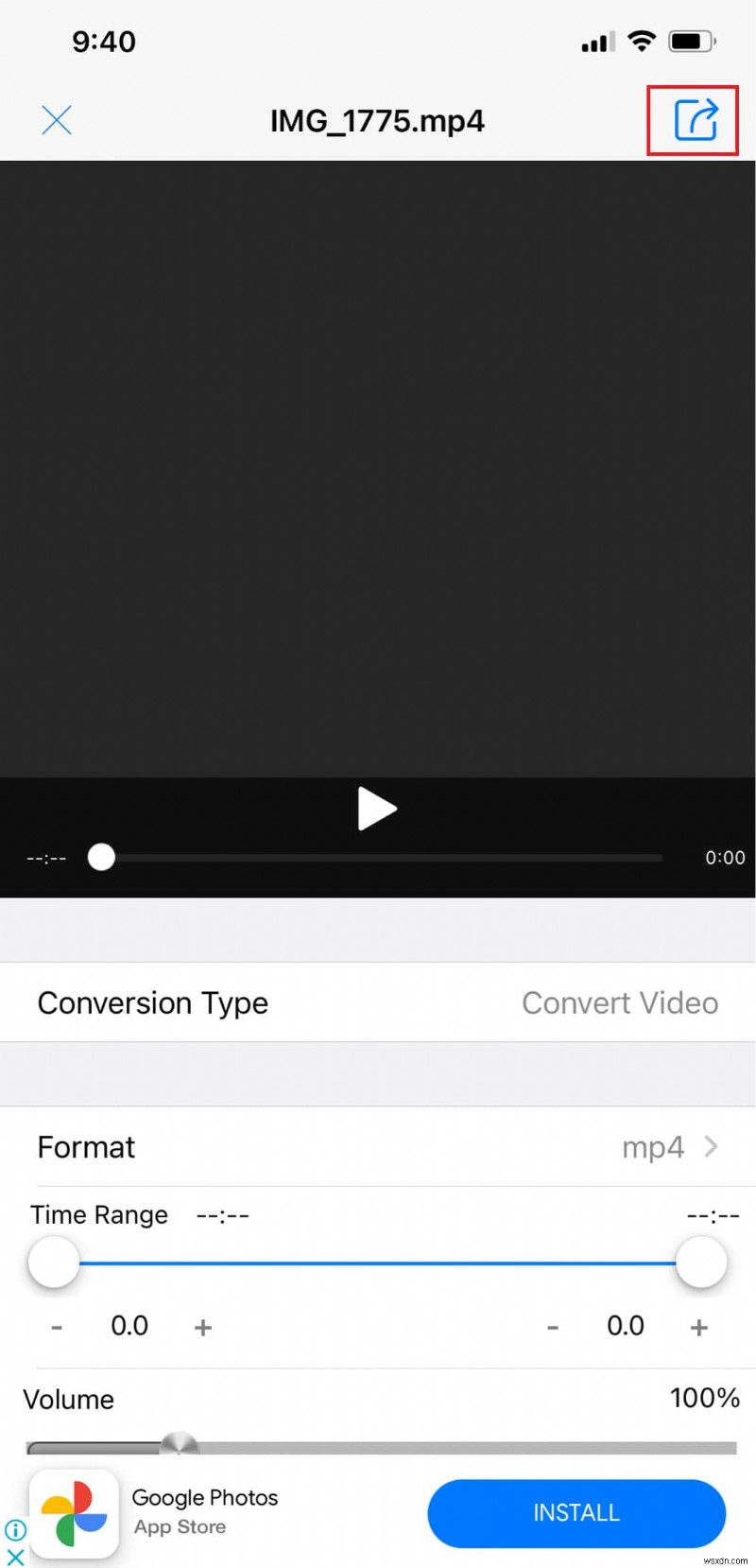 แปลงวิดีโอ iPhone เป็น MP4 อย่างรวดเร็วและปลอดภัย 