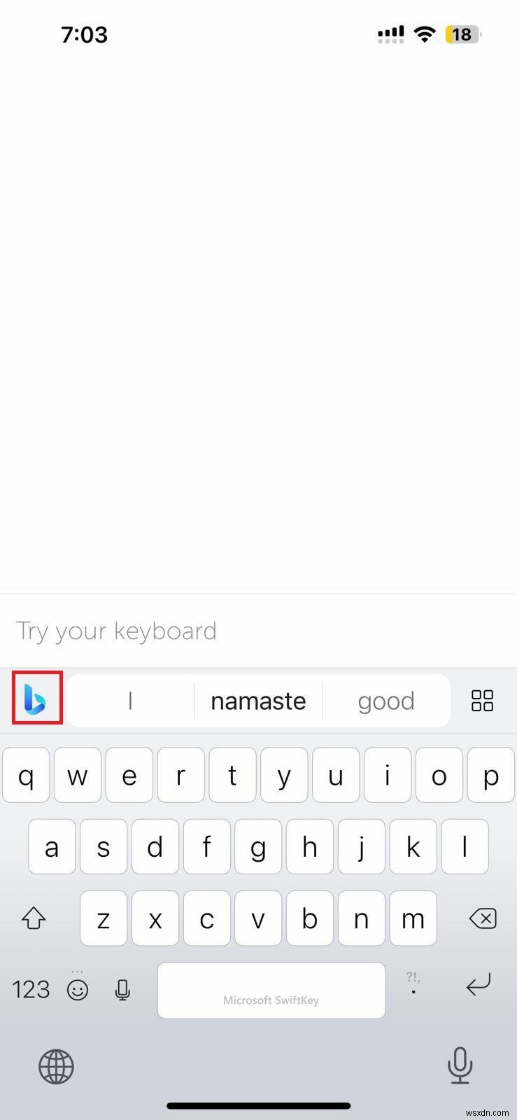 รวม Bing Chat เข้ากับคีย์บอร์ด SwiftKey บน Android และ iOS – คำแนะนำทีละขั้นตอน 