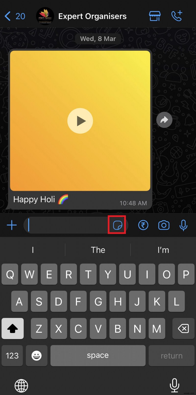 ลบชุดสติ๊กเกอร์ WhatsApp บน iPhone – คำแนะนำทีละขั้นตอน 