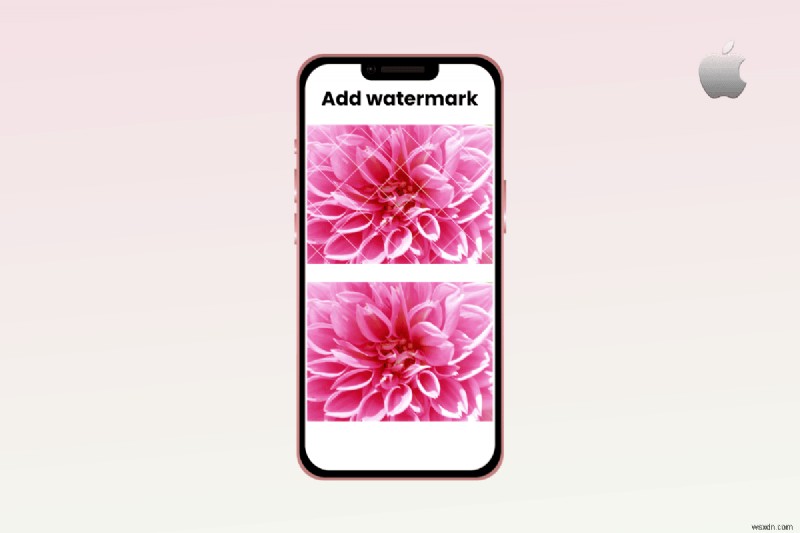 สร้างลายน้ำโปร่งใสแบบมืออาชีพบน iPhone ของคุณในไม่กี่นาที 
