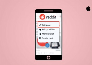 คำแนะนำทีละขั้นตอนในการแก้ไขโพสต์ Reddit บน iPhone 