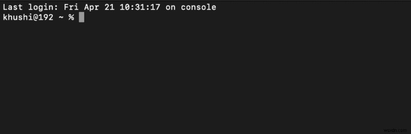การเรียนรู้ Mac Terminal:การปรับแต่งพร้อมท์ทีละขั้นตอน 