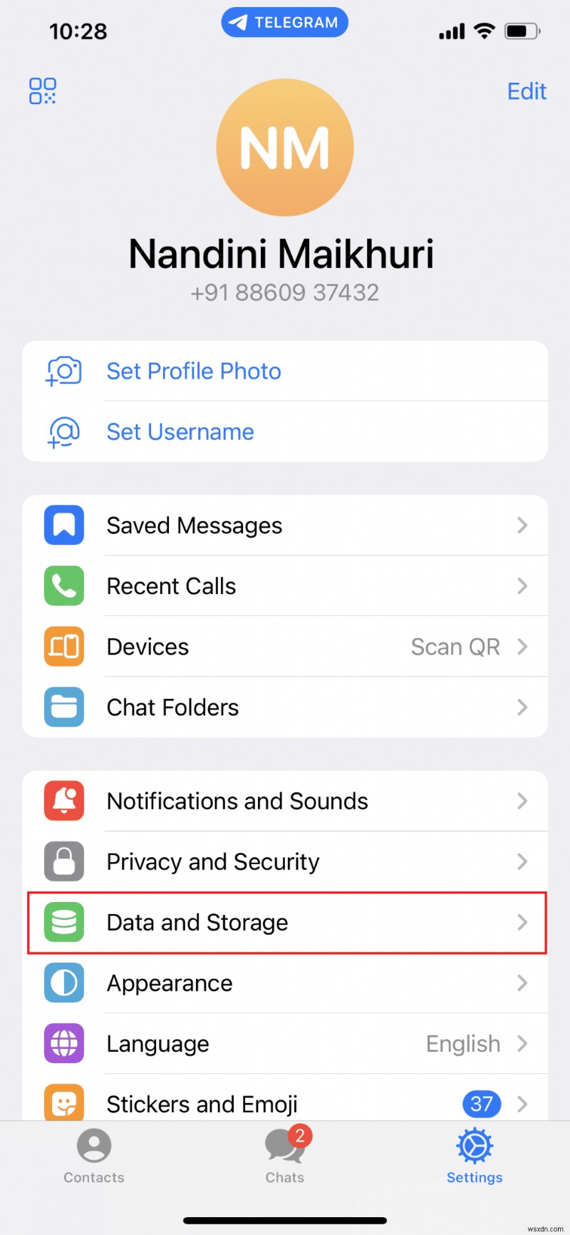 วิธีล้าง Telegram Cache บน iPhone อย่างง่ายดาย - คำแนะนำทีละขั้นตอน 