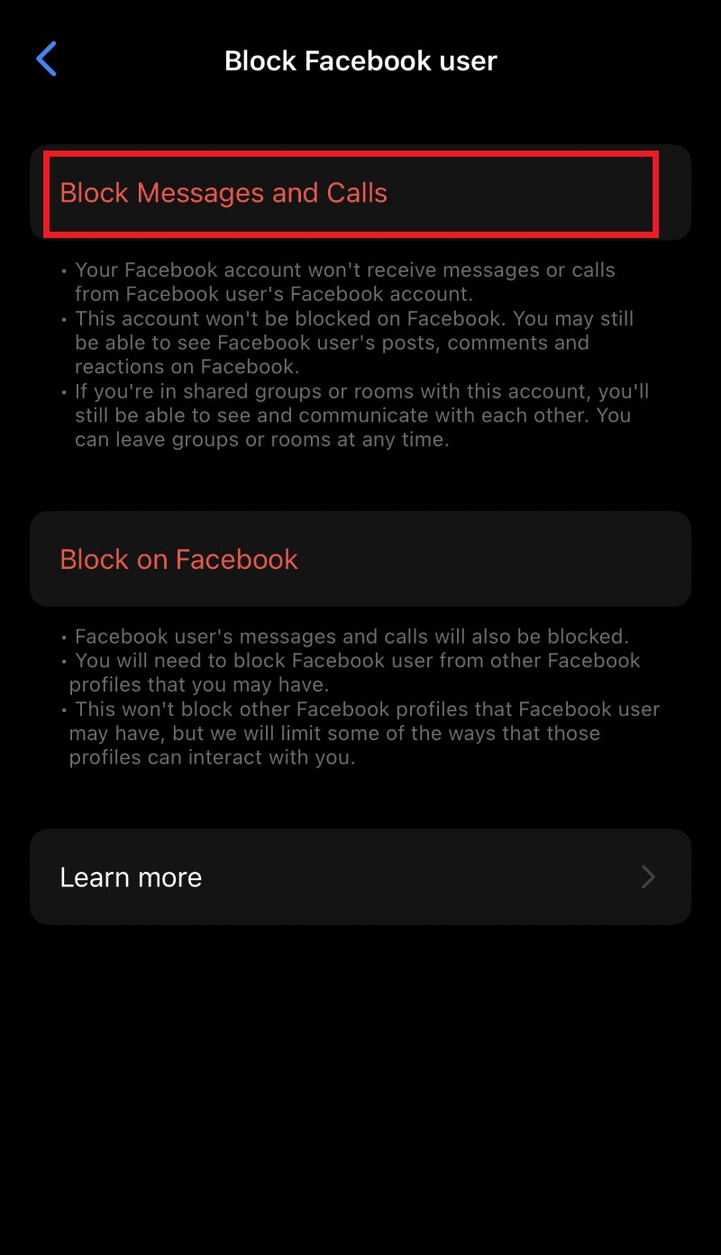 บล็อกผู้ติดต่อที่ไม่ต้องการใน iPhone Messenger:คำแนะนำทีละขั้นตอนอย่างง่าย