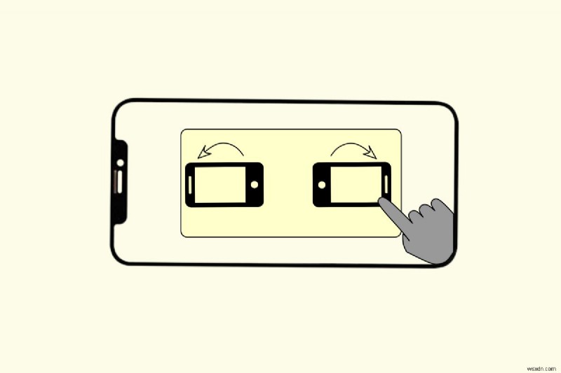หมุนหน้าจอ iPhone ของคุณอย่างง่ายดาย:คำแนะนำทีละขั้นตอน 