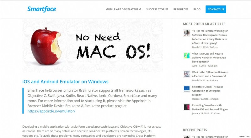 ทางเลือก iPhone 10 อันดับแรกสำหรับ Bluestacks สำหรับการเรียกใช้แอพ iOS บนพีซี 