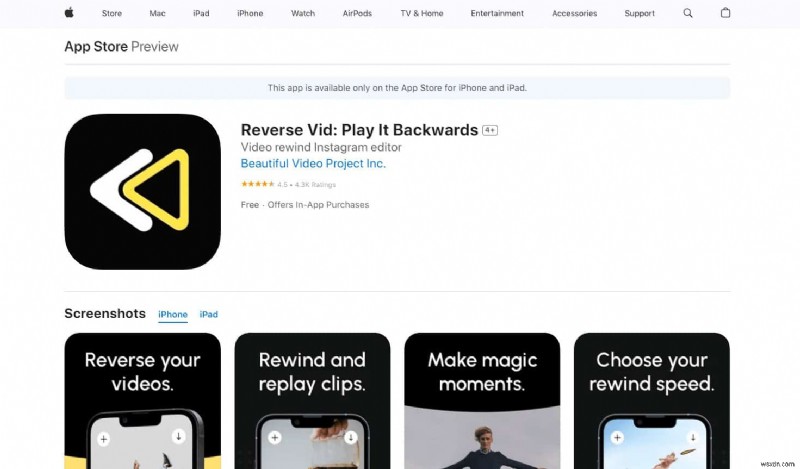 กลับวิดีโอ iPhone อย่างรวดเร็วและปลอดภัย:คำแนะนำทีละขั้นตอน