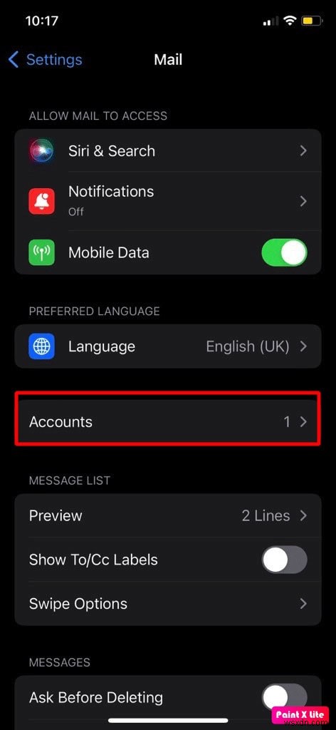 แก้ไขข้อผิดพลาด  ไม่สามารถตรวจสอบข้อมูลประจำตัวเซิร์ฟเวอร์  ใน iPhone Mail - คำแนะนำทีละขั้นตอน 