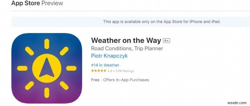 แอพพยากรณ์อากาศ 22 อันดับแรกสำหรับ Apple CarPlay:พยากรณ์อากาศและการแจ้งเตือนการขับขี่ที่เชื่อถือได้ 