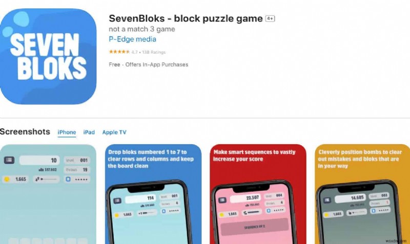 สุดยอดรายชื่อเกม iPhone ออฟไลน์ฟรี 37 เกม