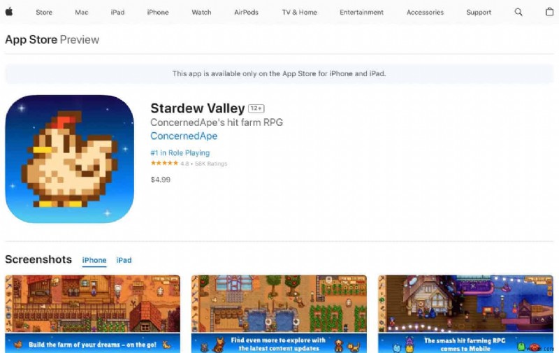 สุดยอดรายชื่อเกม iPhone ออฟไลน์ฟรี 37 เกม