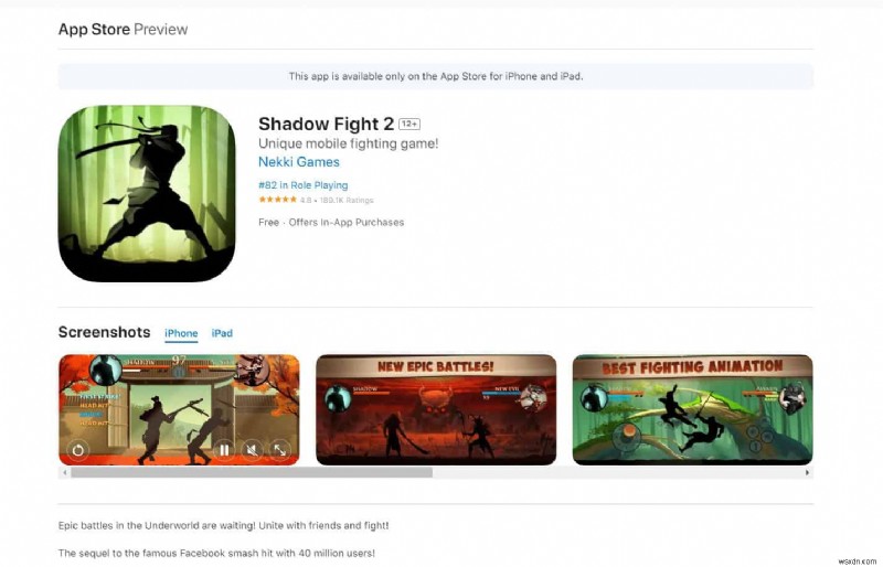 สุดยอดรายชื่อเกม iPhone ออฟไลน์ฟรี 37 เกม