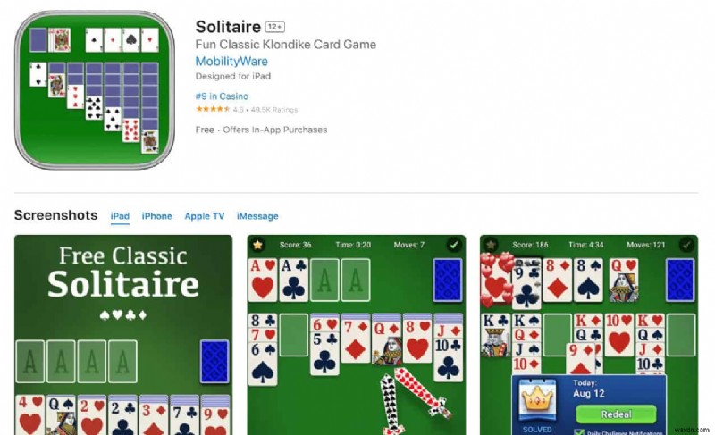 สุดยอดรายชื่อเกม iPhone ออฟไลน์ฟรี 37 เกม