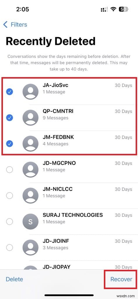 กู้คืนข้อความ iPhone 11 ที่ถูกลบ:คำแนะนำทีละขั้นตอน 