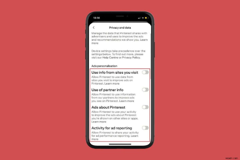 บล็อกโฆษณา Pinterest:ขั้นตอนที่ง่ายและรวดเร็วในการล้างฟีดแอปของคุณ 