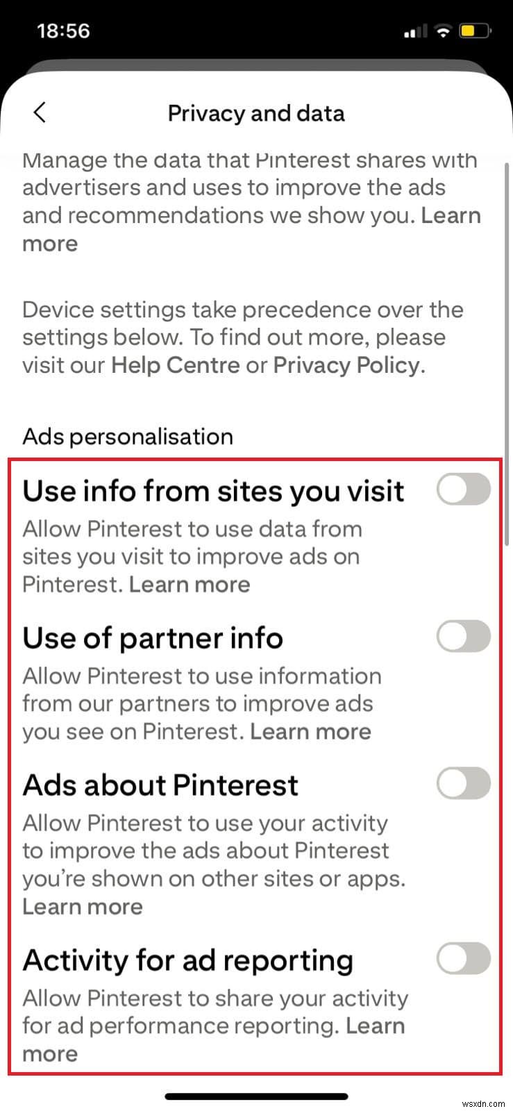 บล็อกโฆษณา Pinterest:ขั้นตอนที่ง่ายและรวดเร็วในการล้างฟีดแอปของคุณ 