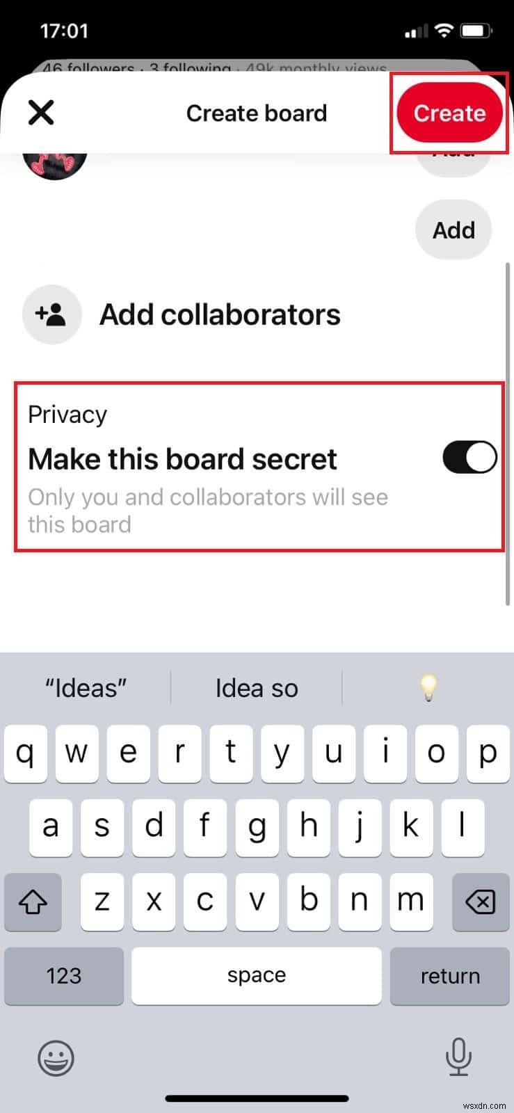 สร้างบอร์ด Pinterest สำหรับการทำงานร่วมกัน:คำแนะนำทีละขั้นตอน 