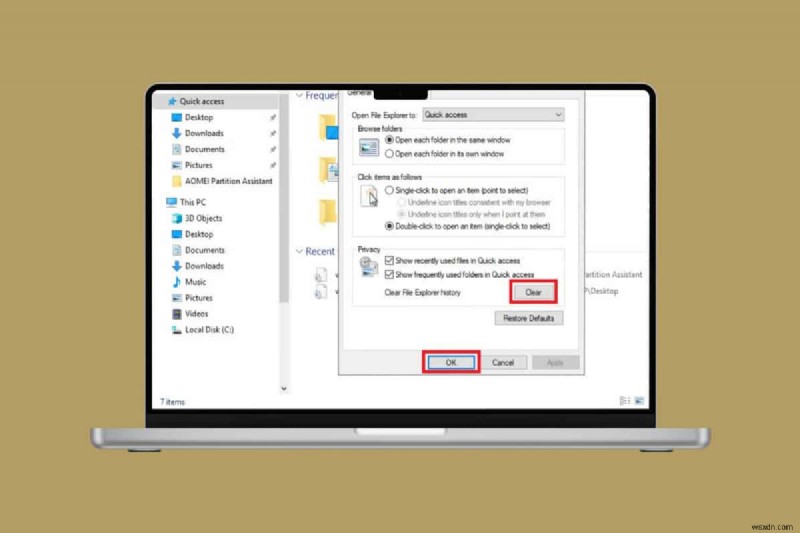 ลบและปิดการใช้งานไฟล์ล่าสุดใน Windows 10 ได้อย่างง่ายดายเพื่อความเป็นส่วนตัวที่ได้รับการปรับปรุง