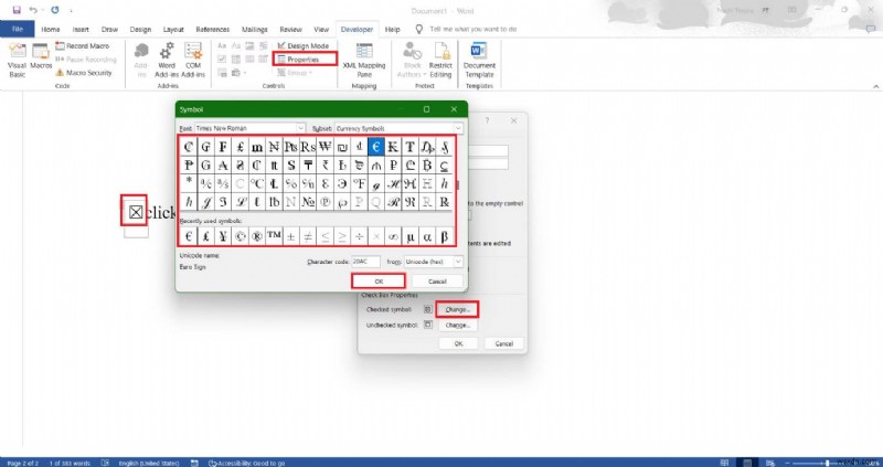 สร้างรายการตรวจสอบที่มีประสิทธิภาพใน Microsoft Word:คำแนะนำทีละขั้นตอน 