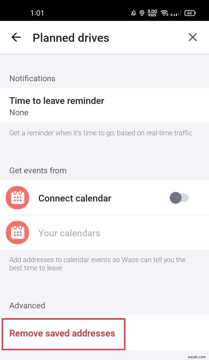 คำแนะนำทีละขั้นตอน:ลบที่อยู่ที่บันทึกไว้ใน Waze 