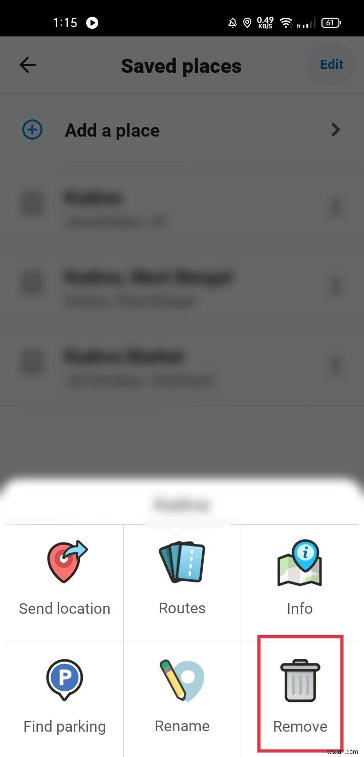 คำแนะนำทีละขั้นตอน:ลบที่อยู่ที่บันทึกไว้ใน Waze 