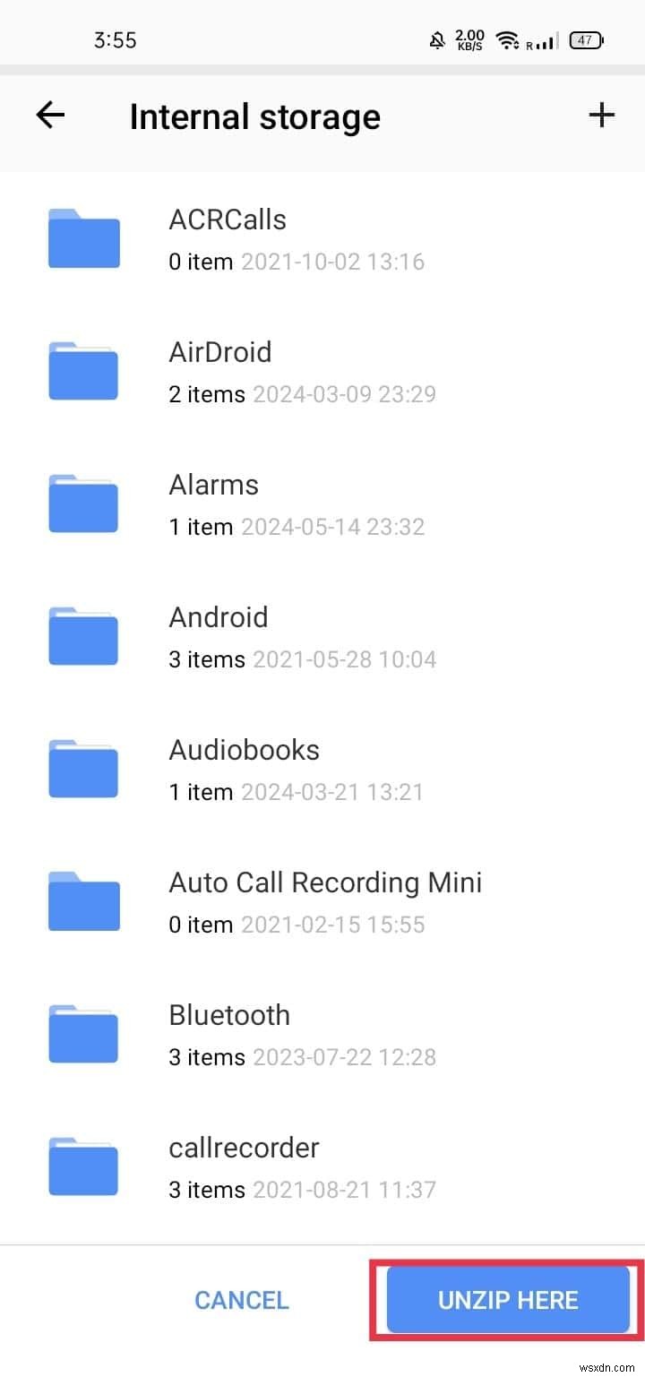 เปิดและแยกไฟล์ RAR บน Android – คำแนะนำทีละขั้นตอน 