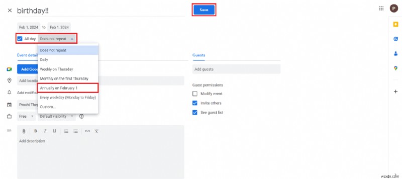 อย่าลืมวันเกิดอีกครั้ง:วิธีเพิ่มวันเกิดใน Google Calendar 
