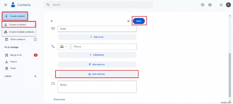 อย่าลืมวันเกิดอีกครั้ง:วิธีเพิ่มวันเกิดใน Google Calendar 