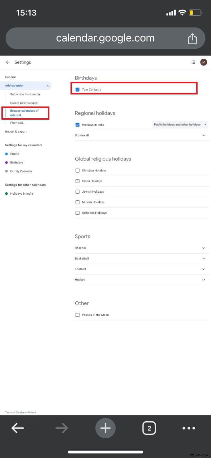 อย่าลืมวันเกิดอีกครั้ง:วิธีเพิ่มวันเกิดใน Google Calendar 