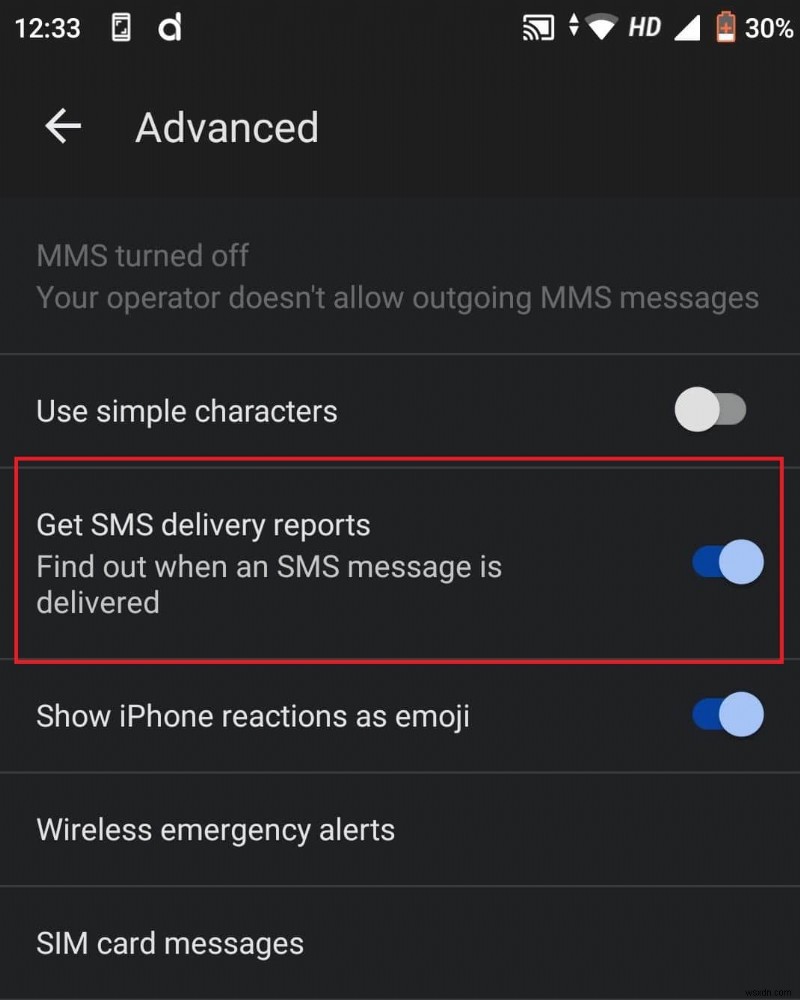 เปิดใช้งาน SMS บน Android:คำแนะนำทีละขั้นตอน 