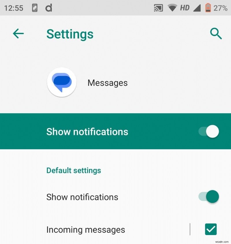 เปิดใช้งาน SMS บน Android:คำแนะนำทีละขั้นตอน 