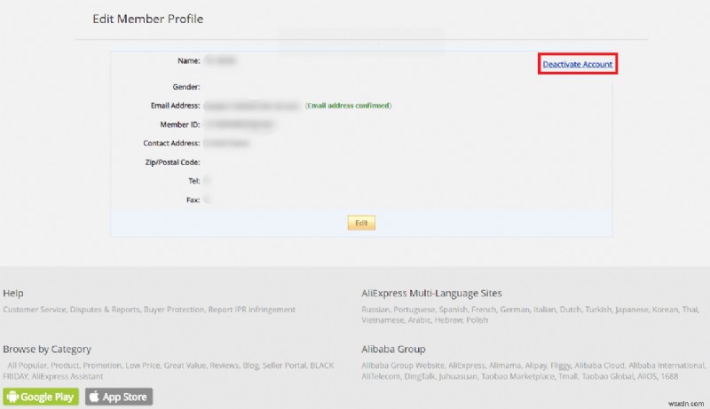คำแนะนำทีละขั้นตอนในการลบบัญชี AliExpress ของคุณอย่างปลอดภัย 