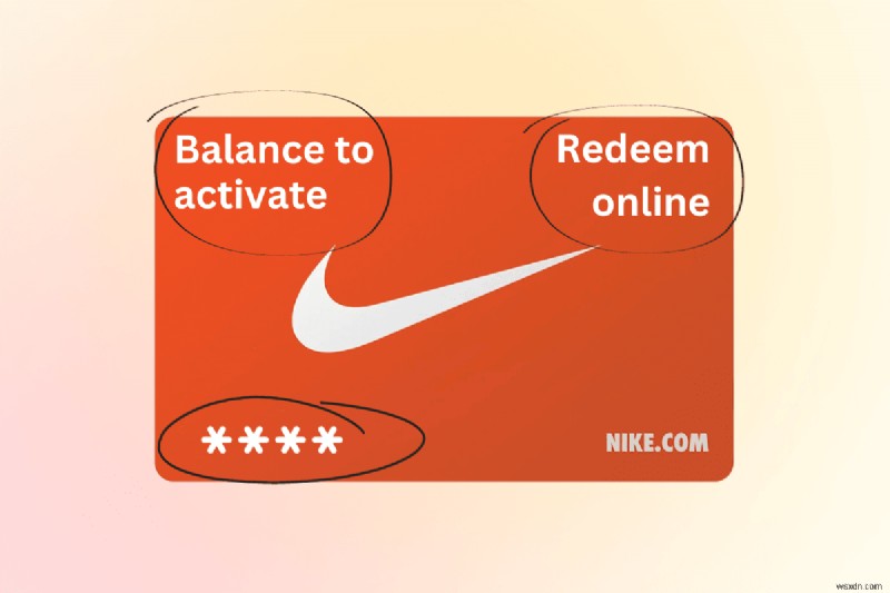 ยืนยันบัตรของขวัญ Nike ของคุณ:หมายเลข PIN และยอดคงเหลือ - เปิดใช้งานและแลกออนไลน์ได้อย่างง่ายดาย 