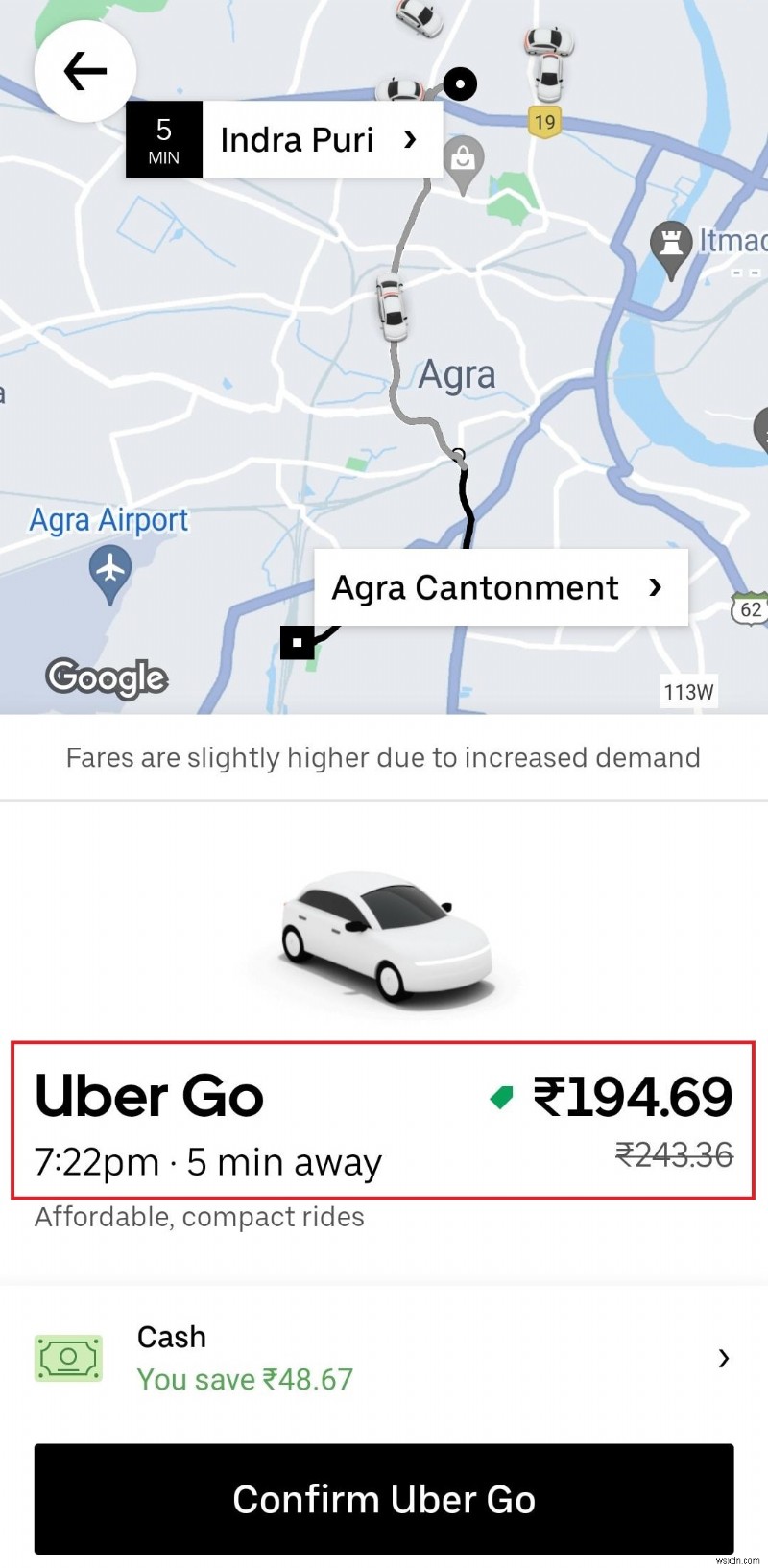 แก้ไขราคาค่าโดยสารที่หายไปของ Uber:5 วิธีแก้ไขที่ได้รับการพิสูจน์แล้วสำหรับลูกค้า
