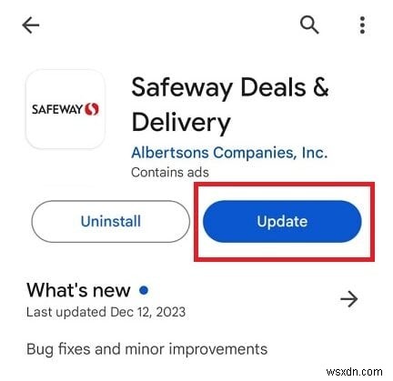 การแก้ไขด่วนสำหรับข้อบกพร่องของแอป Safeway:คืนค่าการซื้อของชำอย่างราบรื่น 
