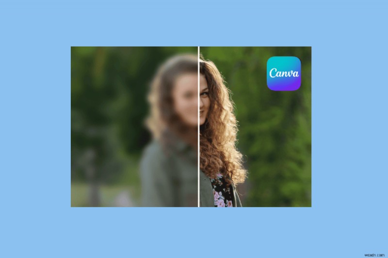 การเบลอพื้นหลัง Canva:คำแนะนำทีละขั้นตอนสำหรับภาพถ่าย วิดีโอ และใบหน้า 