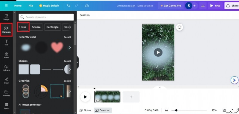การเบลอพื้นหลัง Canva:คำแนะนำทีละขั้นตอนสำหรับภาพถ่าย วิดีโอ และใบหน้า 