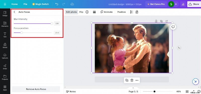 การเบลอพื้นหลัง Canva:คำแนะนำทีละขั้นตอนสำหรับภาพถ่าย วิดีโอ และใบหน้า 