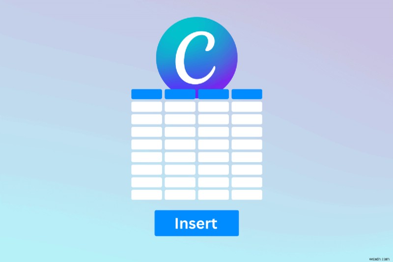 Master Canva Tables:คำแนะนำทีละขั้นตอนในการแทรกและการแก้ไข 
