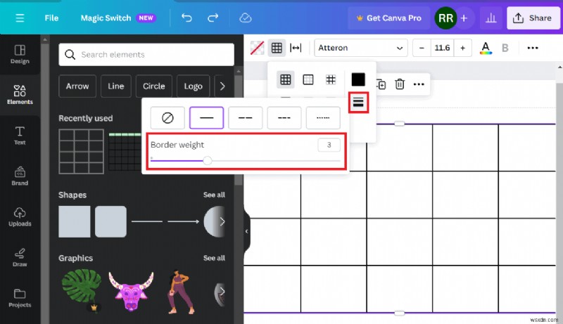 Master Canva Tables:คำแนะนำทีละขั้นตอนในการแทรกและการแก้ไข 