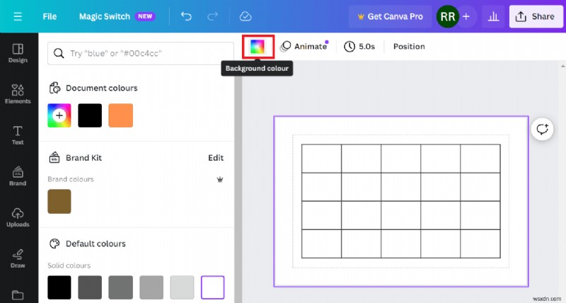 Master Canva Tables:คำแนะนำทีละขั้นตอนในการแทรกและการแก้ไข 