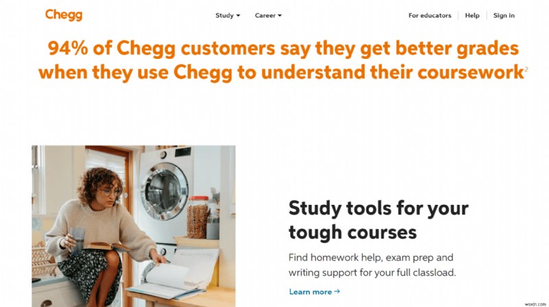 ปลดล็อกคำตอบ Chegg ฟรี:อธิบายวิธีการที่พิสูจน์แล้ว